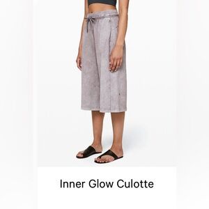 Lululemon Inner Glow Culotte